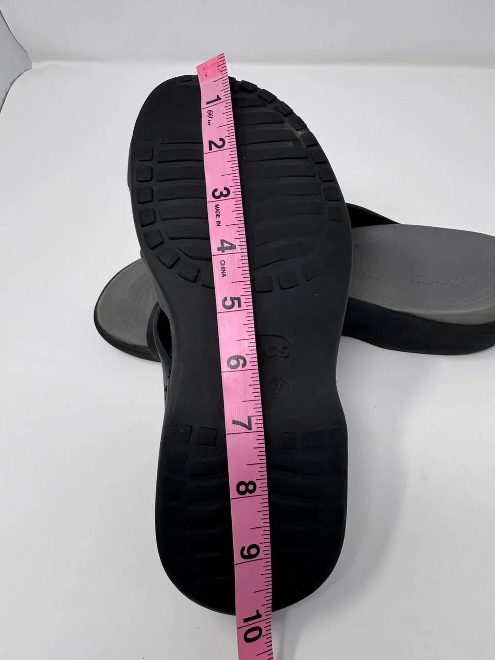 Crocs Women's Meleen Twist Sandals Gray Black Size 7, strap shoe comfort outdoor